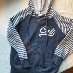 EXIST navy blue/white stripped sweater